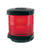 Hella Series 2984 Signal Light, 12v/25w, 360°, BSH-2NM, Black Housing With Red Lens