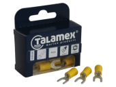Talamex Cable-Fork U Yellow 5mm (24 pcs)