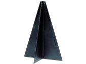 Lalizas 39552 - Plastic Motoring Cone, 470x330mm, Black