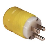 Marinco 15A 125V 2P 3W Sb Plug Cr