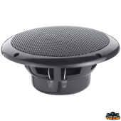 Trem L4680147 - Pair of Watertight Loudspeakers Black Colour 5,25" H54 mm