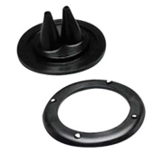 Nuova Rade 43155 - Cable Boot Splited W/Screwed Ring Ø115mm Cut-Out Ø105mm Black