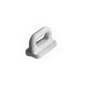 Belship 784316 - White Nylon Flat Based Sail Sliders 15.8mm (100 pcs)