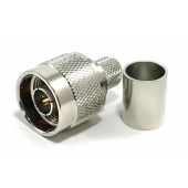 Scout N Male Crimp For LMR400