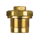 Tecnoseal 02082TP - Brass Plug For Pencil Anode 02082