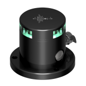 Lopolight 300-115G2-PRO-I-180 - Navigation Light 3NM 180° Green Ice-Class Black