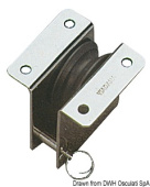 Osculati 55.240.05 - Stainless Steel Recess Block 1 Pulley 34x5