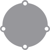 Johnson Pump 01-45312-1 - Bronze Cover For Pump F5B/ F6B-9 75mm OD 4-Hole