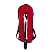 Plastimo 59416 - SOLAS Inflatable Lifejacket, 275N, Red Nylon Cover, Automatic