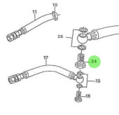 Nanni Diesel 970302159 - Banjo Bolt for Fuel Filter