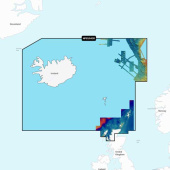 Navionics NPEU043R - MSD/Platinum+ Regular Iceland to Orkney