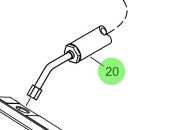 Steyr 2178936-0 - Oil Cooler to Pump Return Hose