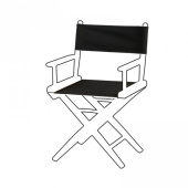 Canvas Cushions for Teak Folding Director's Chair I