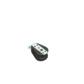 Allpa Plastic Deck Block Single, 8mm, Ball Bearing 28mm, SWL 150kg, Breaking Load 750kg