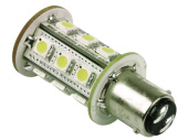 Båtsystem BAY15D - LED Bulb, White BAY15D, 8–30VDC, 3000K