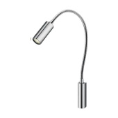 BCM Reading Light Stilo Side+Switch Sat.Chr 3W 10-30V 3000K