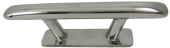 Allpa Stainless Steel Oval Mooring Cleat, Bolt Mount (Ø10mm), A=250mm, B=42mm, C=150mm, D=72mm, E=83mm, F=41mm