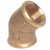 Elbow 45° F/F, 2 1/2"