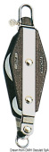 Viadana Plastinox Fiddle Block with Becket and Swivel or Fixed Head for Rope up to 8-12 mm, 34-56 mm Sheave