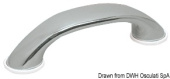 Osculati AISI 316 Stainless Steel Grab Handle with Plastic Base, 170–300 mm
