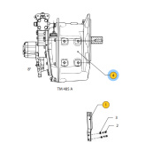 Vetus CT50582 - Gearbox TM 485 2.09:1