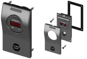 Allpa Single Acting Control Panels, 60x100mm, Ampère Gauge