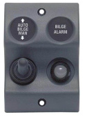 BEP 900-BA-B – Bilge Alarm & Bilge Pump Control Panel, Micro Series, IP56, 20A DC