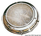 Osculati 13.543.01 - Stainless Steel Light Fixture Light 140 mm