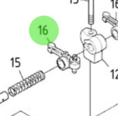 Nanni Diesel 970141019 - Rocker Arm Assembly for HE and N Series Engines