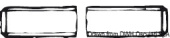 Osculati AISI 304 Stainless Steel Threaded Rods DIN 975, M5–M16, 1 m