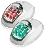 Osculati 11.039.01 - Evoled Navigation Lights White ABS Left + Right (Blister)