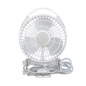 Caframo Maestro Fan With Light And Night Lighting Red White 12V