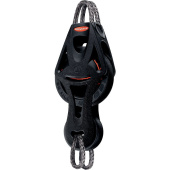 Ronstan RF45511 Series 40 Ball Bearing Orbit Block, Fiddle with Becket and Dyneema Link Head