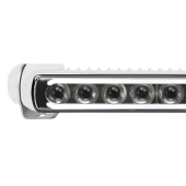 Hella marine 2LT 958 140-511 Sea Hawk-470 Light Bar with Edge Light, Pencil Beam, White Housing - White Edge Light