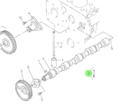 Nanni Diesel 970307319 - Camshaft Assembly for 4.200HE, 4.220HE, N4.40 and N4.50 Engines