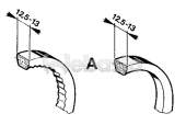 Webasto 62013006A - Timing Belt 655X13 (ex.013006/0)