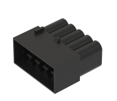 John Deere 57M8579 - Black External Electrical Connector Housing Cavities 10