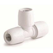 Hep2O Equal Tee Push-Fit Connector
