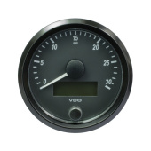 VDO A2C3832880001 - SingleViu Speedometer 30 Mph Black 80mm