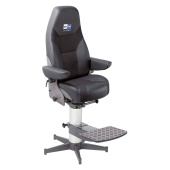 Norsap 6410 - 1500 Standard Helmsman's Seat With Five Star Base 88 Black