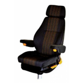 Helm Chair Lehar XL Black Fabric