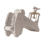 Safe Anodized Aluminum Bow Roller for Bruce, Force & Danforth Anchors 5–10 kg (390 mm)
