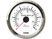 Wema 110633 - Silverline Speedo GPS 15 Knot White 27km/h
