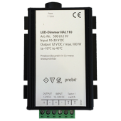 Prebit 50001297 - Dimmer Module HAL110, DC 10-30V, Max. 100 W, for LED Strips, Including Constant Voltage 12V