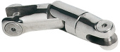Osculati 01.742.08 - Anchor Double-Joint Swiveling Connector AISI 316 6/8 mm