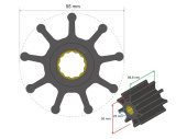 Albin 06-02-029 - Premium Impeller