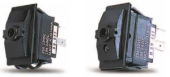 Trem L0702107 - Waterproof Switch (On)-Off-(On) 7 End Blocks 2 LED