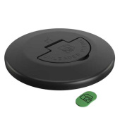 Roca 422940 - Deck Filler Lid + Handle Unleaded Petrol, Stainless Steel 316 Black HBO