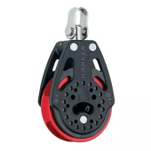 Harken 2135.RED - 57C 1-Sheave Ratchet Block Red