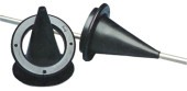 Allpa Steering Cable Small Cable Grommet, Cut Out Size Ø70mm, Outer Ø90mm